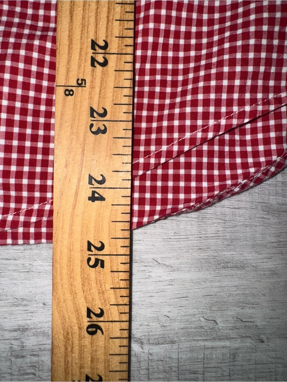 Ralph Lauren‎ Boys L 14-16 Red Gingham Button Down Shirt Long Sleeve Preppy